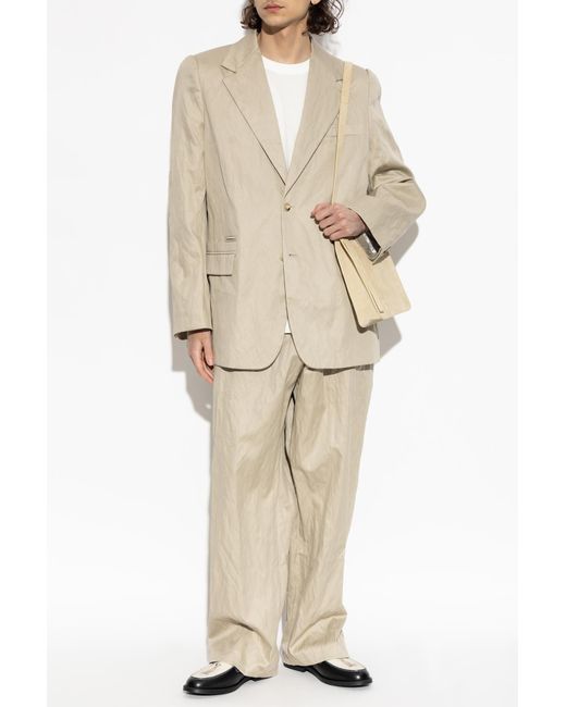 Willy Chavarria Natural 'Chuco' Blazer for men