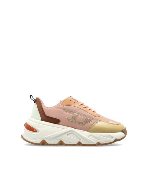 DIESEL Pink 'Tulu S-Savannah' Sports Shoes