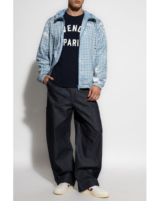 Givenchy Blue Cargo Jeans for men