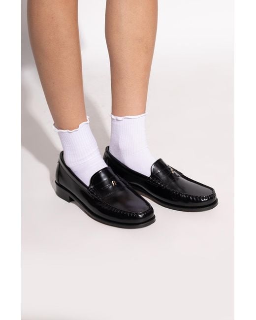 Furla Black 'Collage' Loafers Shoes
