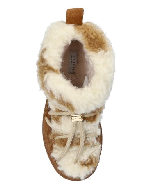 Inuikii Blue 'Teddy Platform' Snow Boots