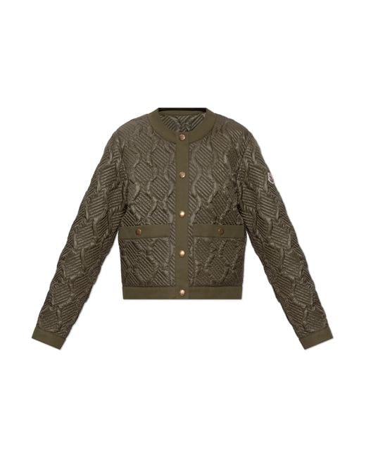 Moncler Green 'Libellule' Puffer Jacket