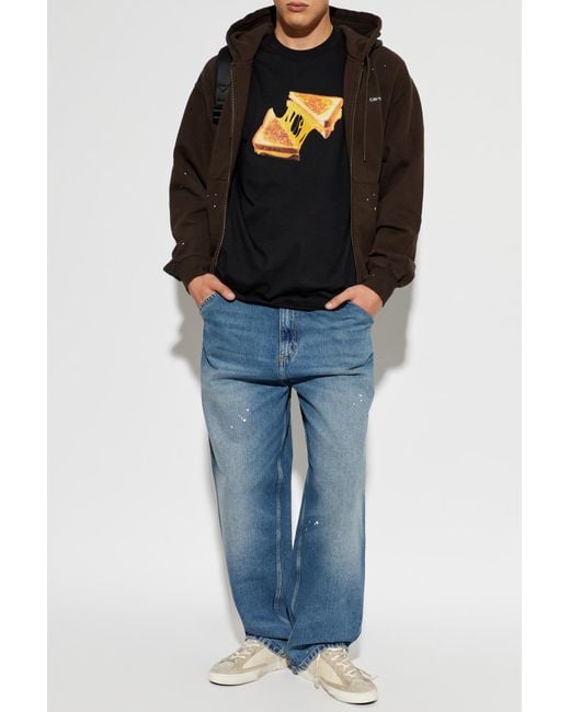 Carhartt Blue "Single" Trousers for men