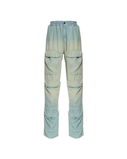 DIESEL Green "D-Pocky-S" Trousers