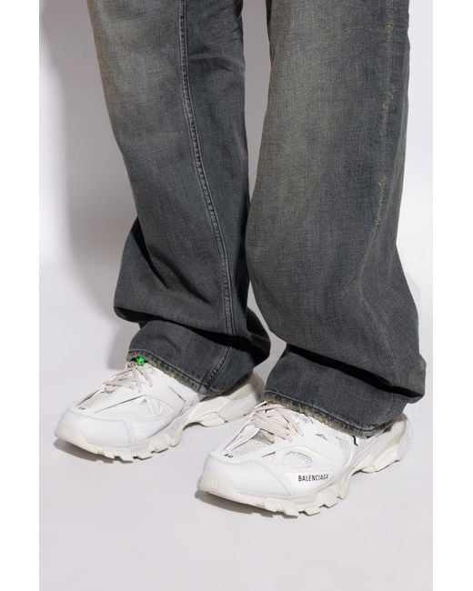 Balenciaga Gray 'Track Charms' Sports Shoes for men