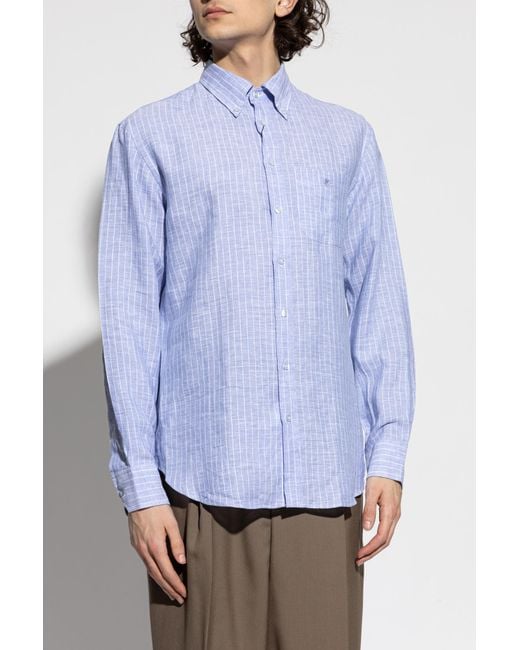Etro White Shirt With Pocket for men
