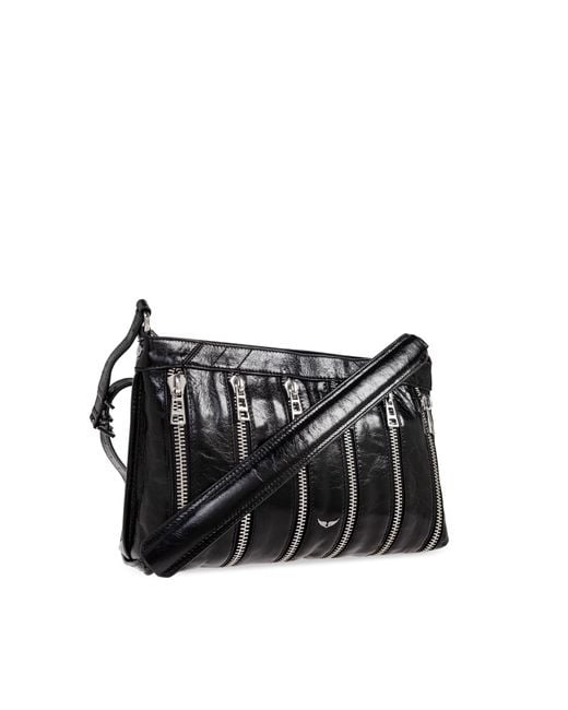 Zadig & Voltaire Black Shoulder Bag 'Sunny Moody'