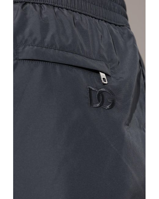 Dolce & Gabbana Blue Swim Shorts for men