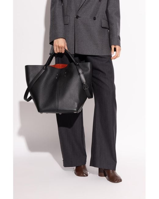 Maison Margiela Black "Dress-Age" Shopper Bag