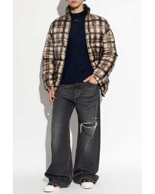 DIESEL Blue Wool Sweater 'K-Valiam' for men