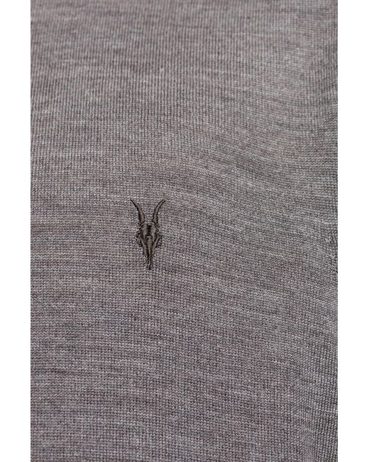 AllSaints Black Polo 'Mode' for men