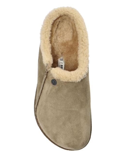 Birkenstock Natural Shoes "Zermatt Premium Suede" for men