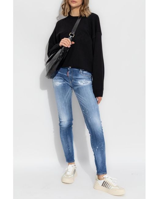 DSquared² Blue Skinny Jeans