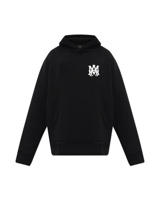 Amiri Black Sweatshirt With Logo for men