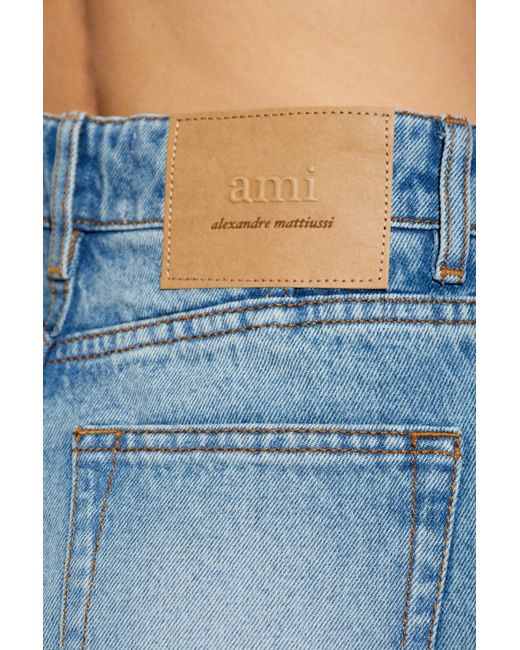 AMI Blue Flared Jeans