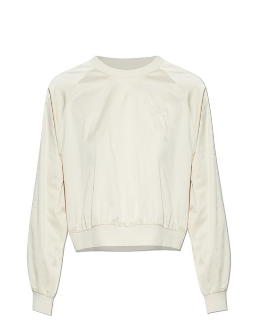 Adidas Originals White Sweatshirt With Logo