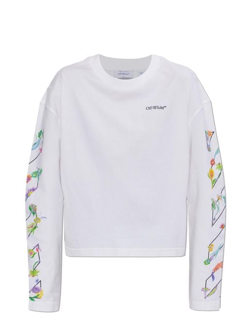Off-White c/o Virgil Abloh White T-Shirt With Logo