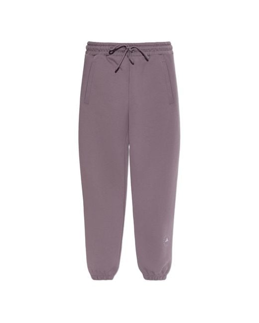 Adidas By Stella McCartney Purple Sweatshirt With Logo