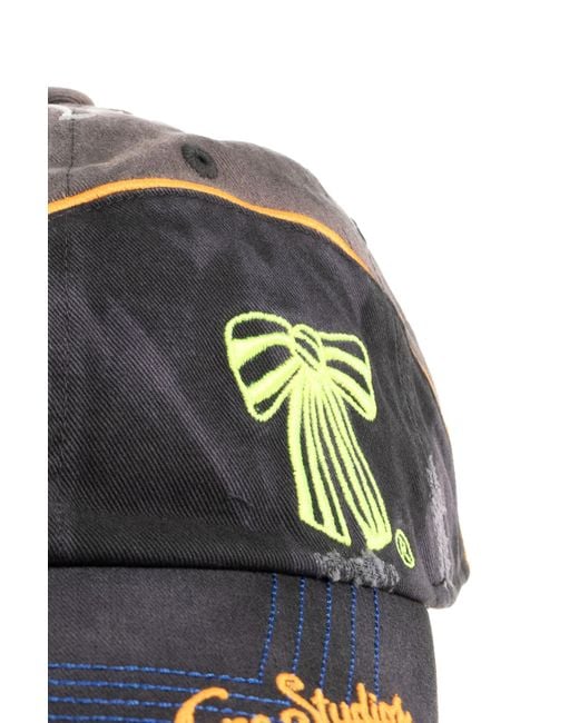 Acne Black Baseball Cap