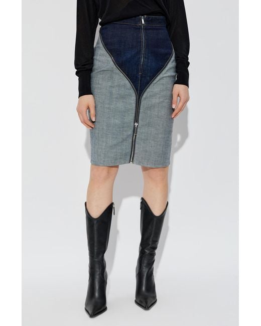 DSquared² Blue Denim Skirt