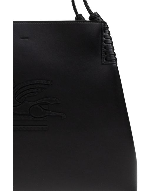 Etro Black 'Shopper' Type Bag