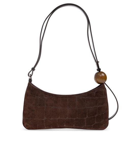 Jacquemus Brown Shoulder Bag 'Le Bisou Perle'