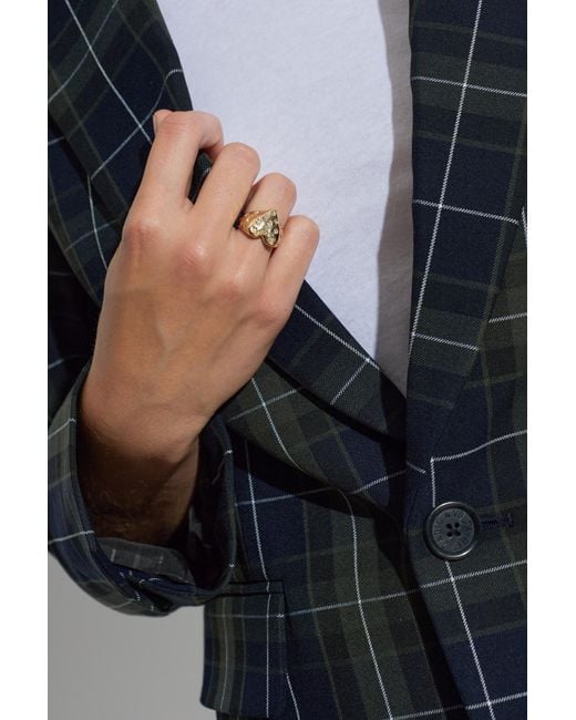 Zadig & Voltaire White Brass Ring