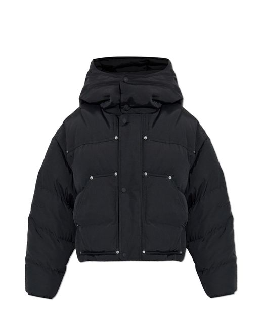 DSquared² Blue Puffer Jacket With Logo