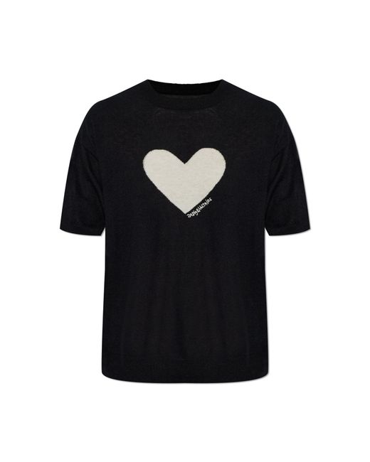 Zadig & Voltaire Black Cashmere Sweater 'Idaz'