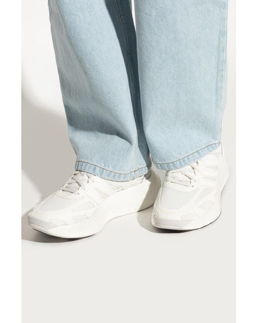 Adidas Originals White Sports Shoes Adizero Aruku for men