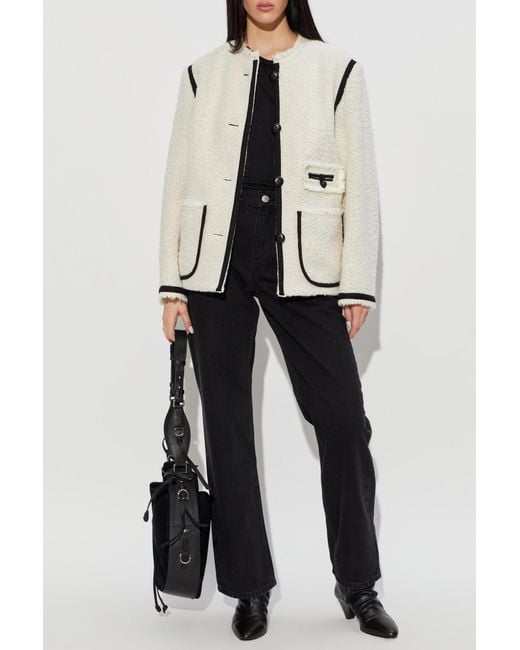 Isabel Marant White Maylin' Blazer