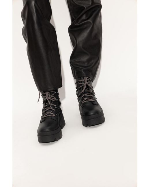 UGG brisbane Ankle Boots in Black Lyst UK