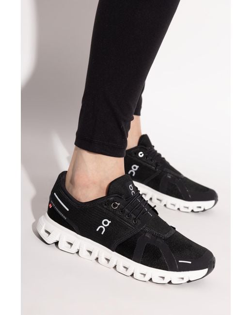 On Shoes Black Cloud 6 Running Shoes