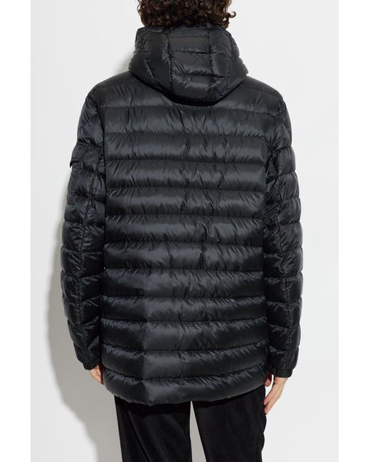 Moncler Black Down Jacket "Oahu" for men