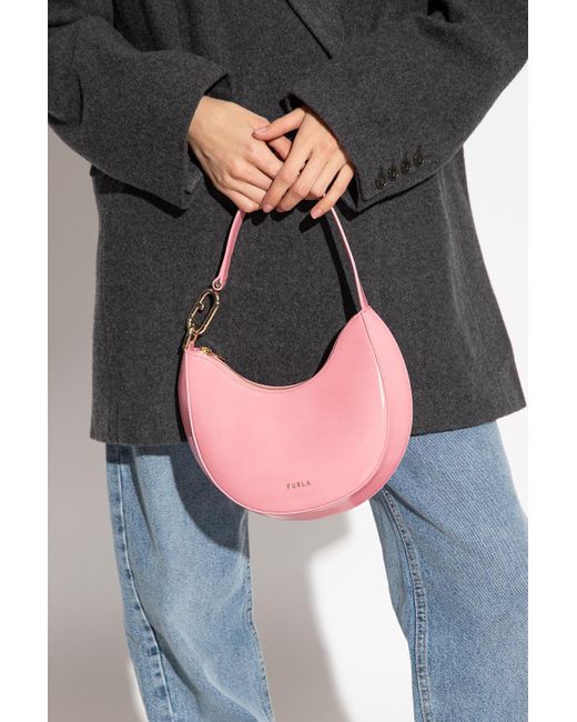 Furla Pink 'primavera Small' Hobo Bag