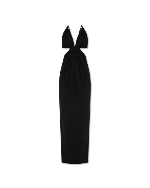 Saint Laurent Black Maxi Dress,