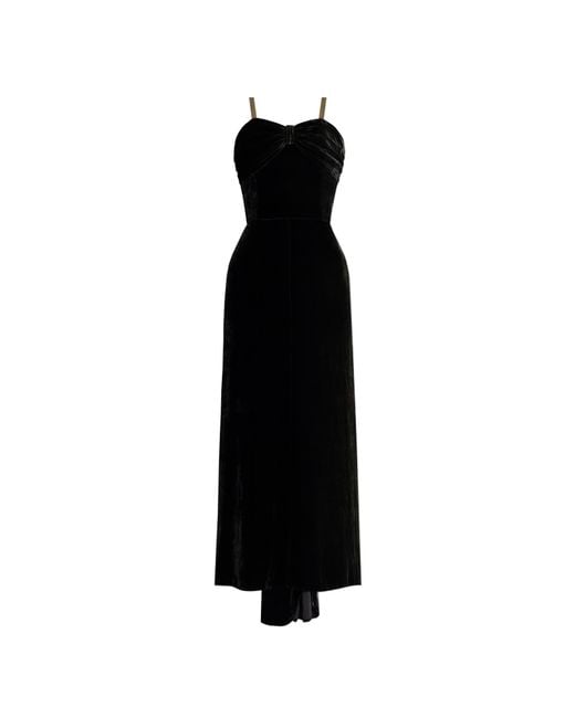Maison Margiela Black Velvet Dress,