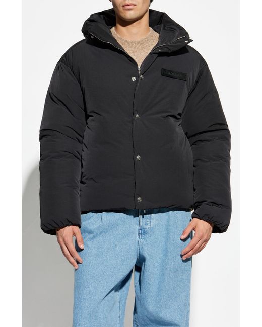 Jacquemus Blue Wool Sweater for men
