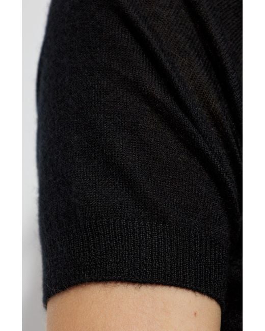 Alaïa Black Cashmere Top