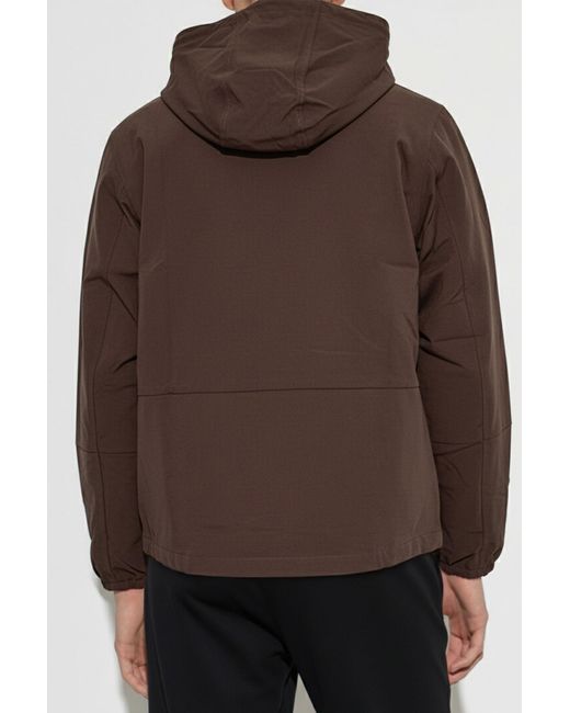 Nike Brown Light Hooded Jacket for men