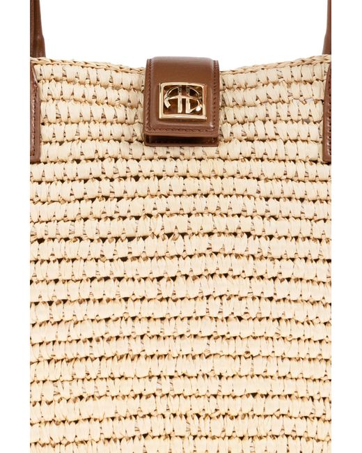 Anine Bing Natural Shopper Bag "Lou"