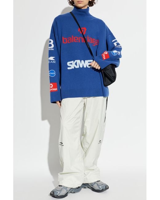 Balenciaga White Insulated Trousers From The 'Skiwear' Collection for men