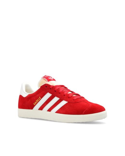 Adidas Originals Red 'gazelle' Sneakers, for men