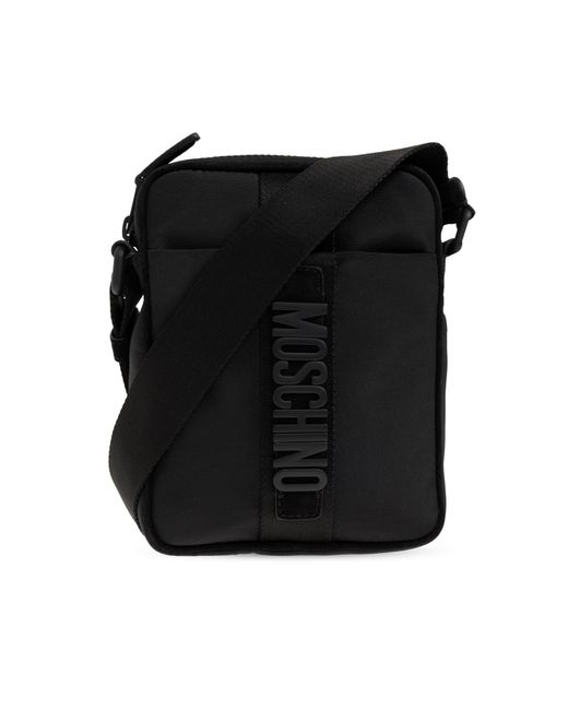 Moschino Black Shoulder Bag for men