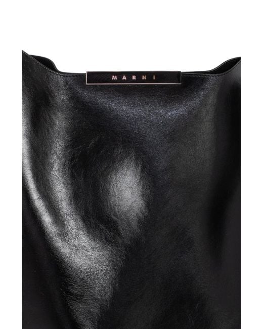 Marni Black Shopper Bag
