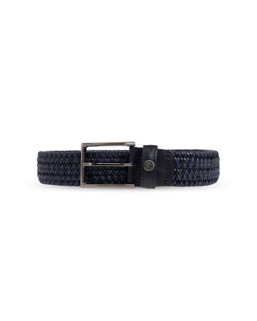 Paul & Shark Black Belt With Logo for men