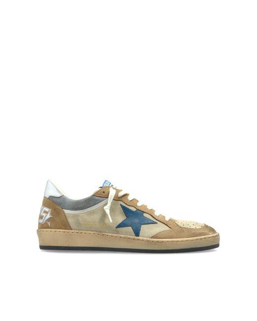 Golden Goose Deluxe Brand Natural 'Ball Star Double Upper' Sports Shoes
