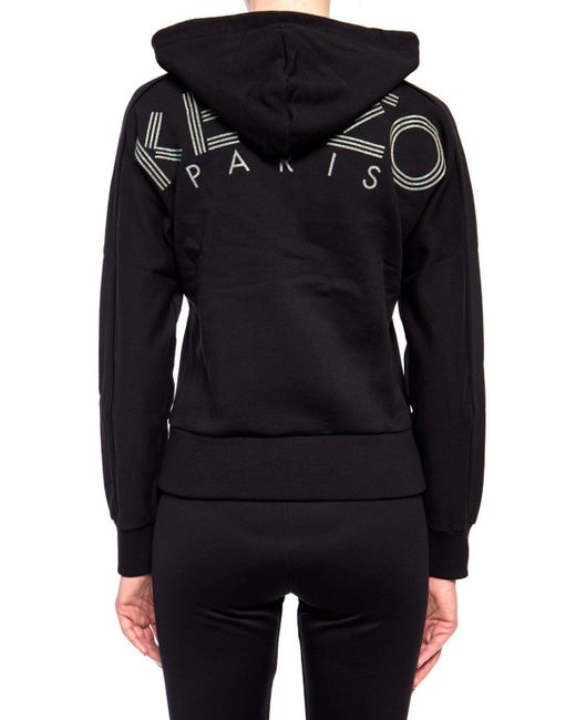kenzo all black sweatshirt