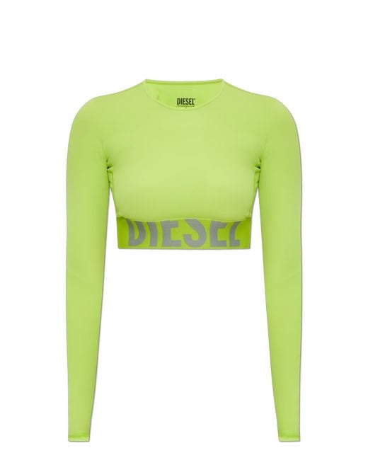 DIESEL Green Short Top "Melissa-D-Pop"