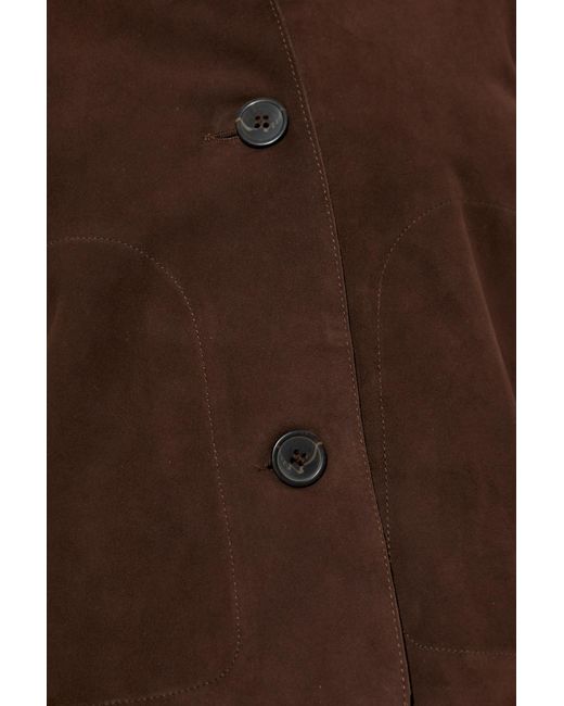 Arma Brown Suede Jacket 'Emy'